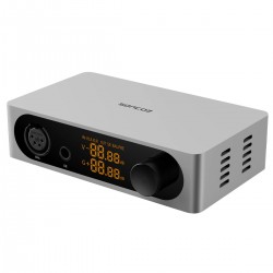 SONCOZ QXA1 Amplificateur Casque Préamplificateur Symétrique Argent
