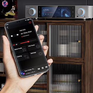 Remote control via the S15's FiiO application